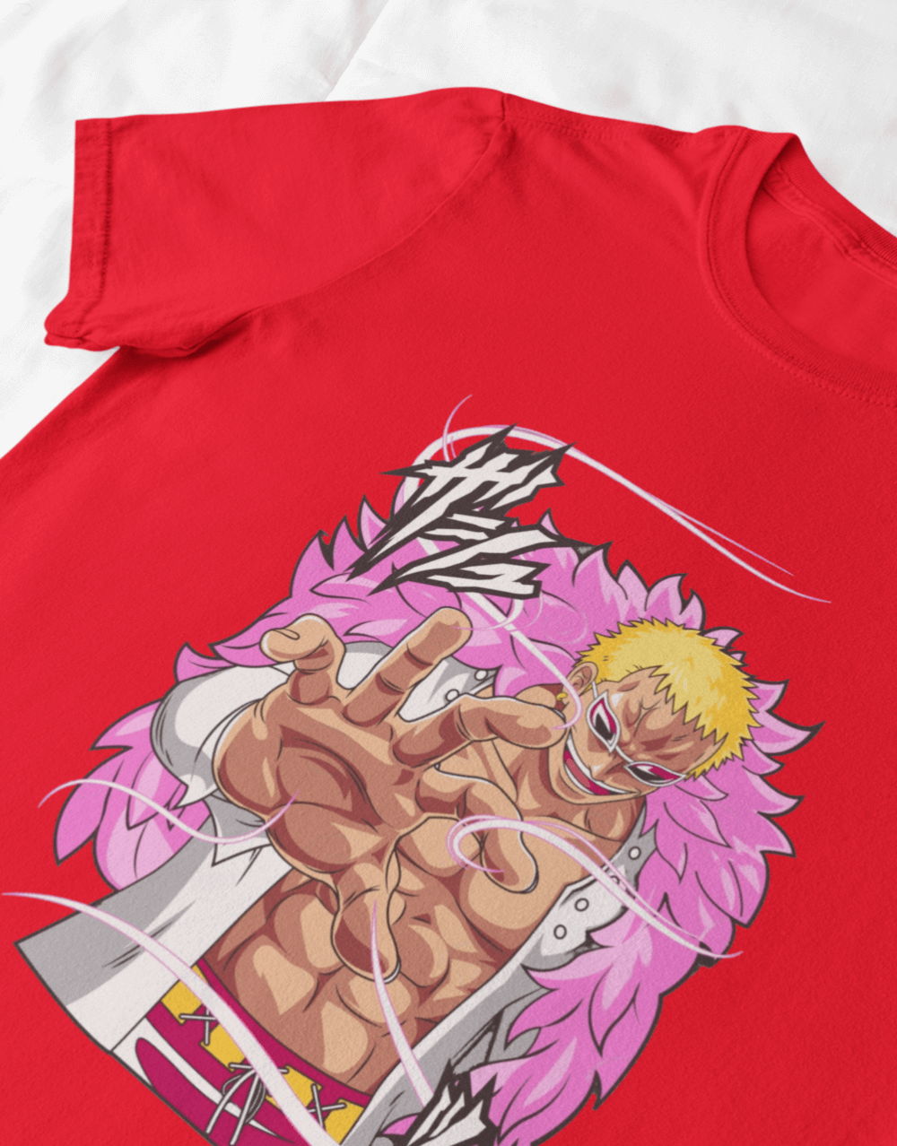 One Piece - Doflamingo Strings Version Red Mock up 3 (1) (1)