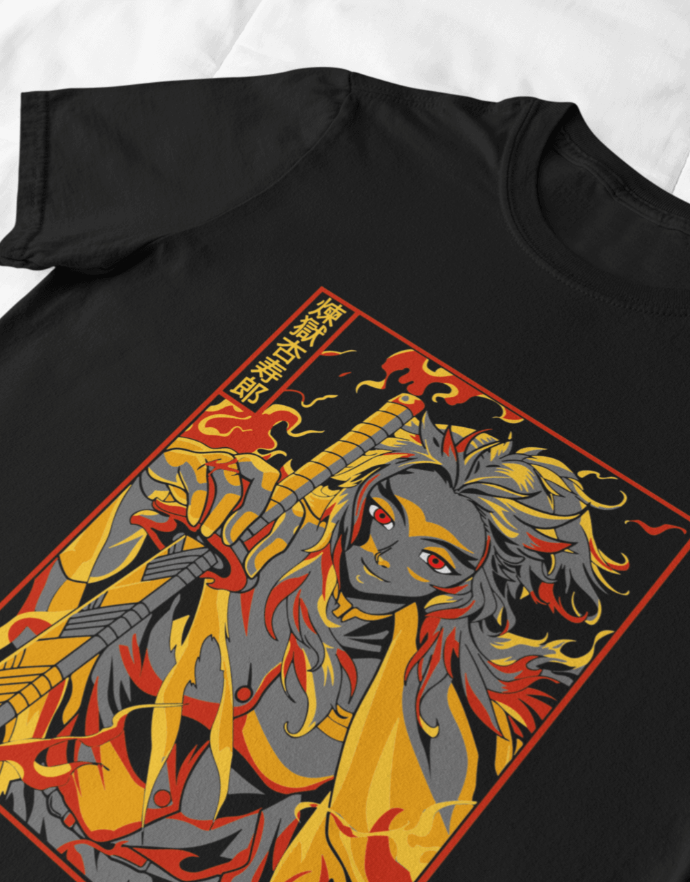 Demon Slayer - Rengoku Kyojuro Grey Mock up 4 (1)