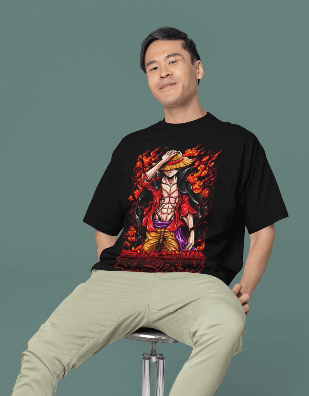 One Piece - Luffy Fighting Spirit - Ingrained Collection Mock up 2 (3)