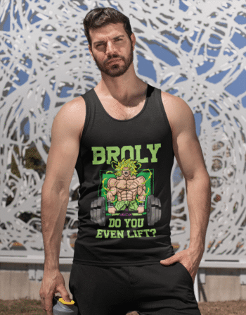 Lift like Broly. Sweat like a Saiyan.