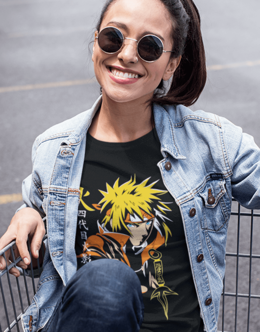 Naruto - Yellow Flash Minato Namikaze Female Mock up 2