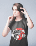Neon Genesis Evangelion – Nippon Eva Logo Female Mock up 1