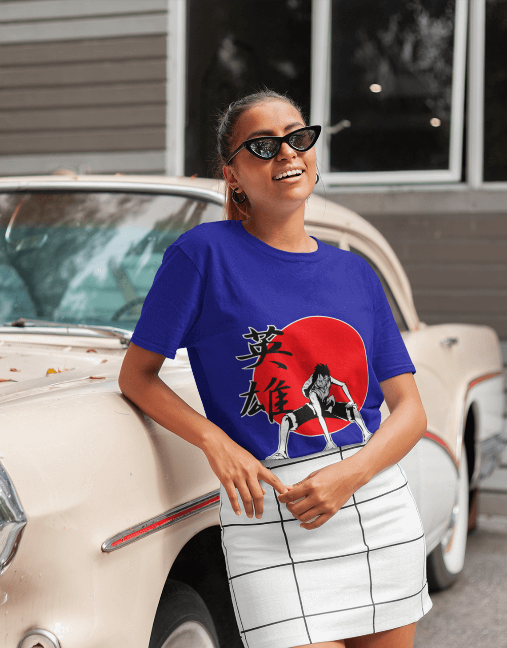 ONE PIECE - Luffy Pose Female Mock up 2