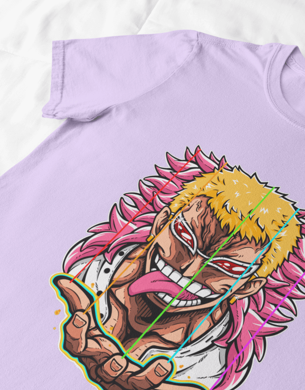 One Piece - Donquixote Doflamingo - Cutout Collection Version Lavender Mock up 4