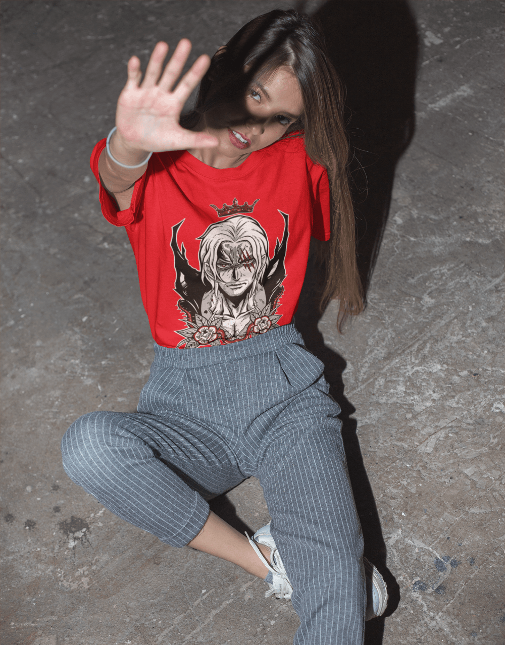 One Piece - Shanks - Cutout Collection Version Red Female Mock up 2 (1)