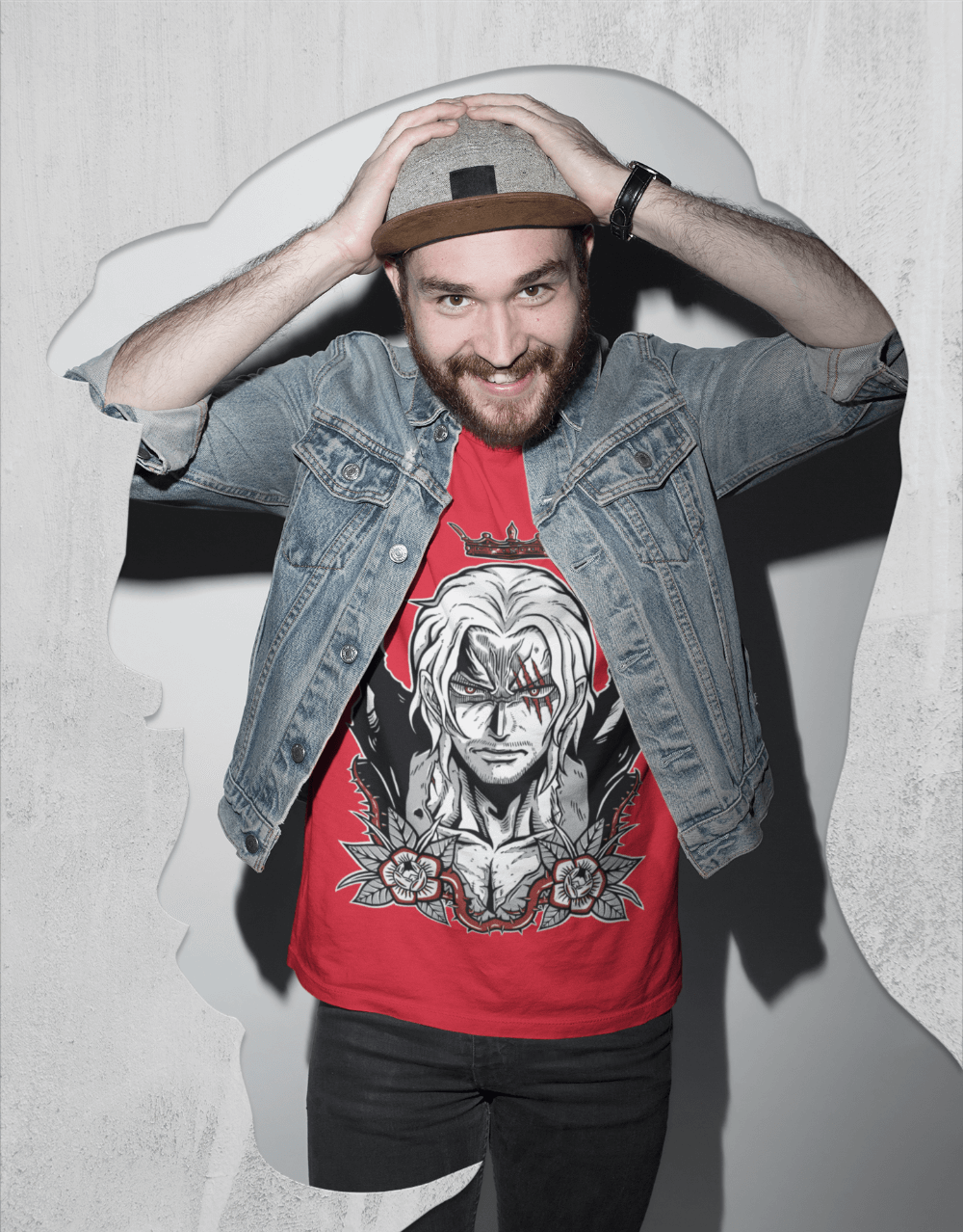 One Piece - Shanks - Cutout Collection Version Red Mock up 1 (1)