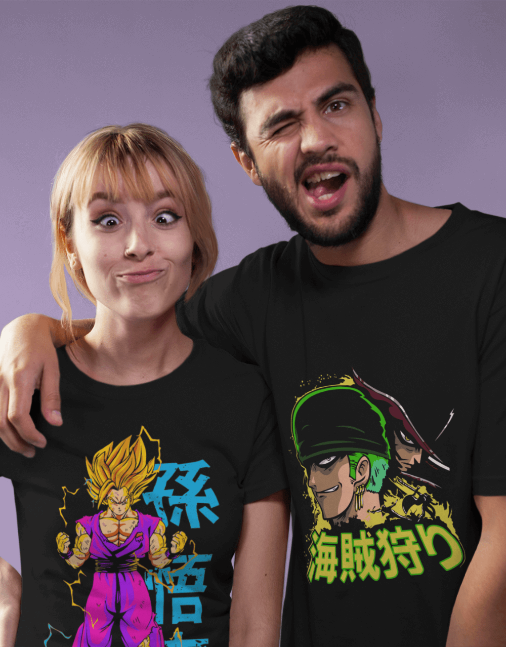 One Piece - Zoro Promised Fight and Gohan Super Saiyan Mock up 2 (1)