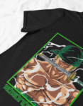 One Piece – Zoro in action Female Mock up 1