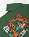 Demon Slayer – Tanjiro Flames – Cutout Collection Version Bottle Green Mock up 1 (1)