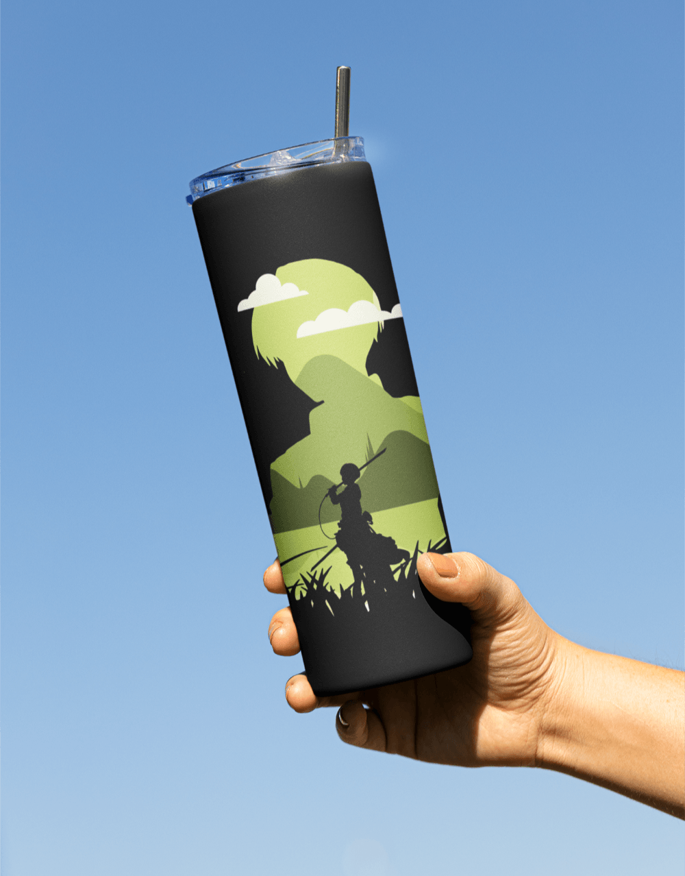 Attack on Titan - Levi Ackerman Outline - Inverse Collection Mock up 4 (1)