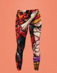 One Piece – Luffy Fighting Spirit – Ingrained Collection Leggings Mock up 1 (1)